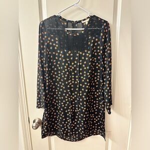 Anthropologie ditsy floral shift dress